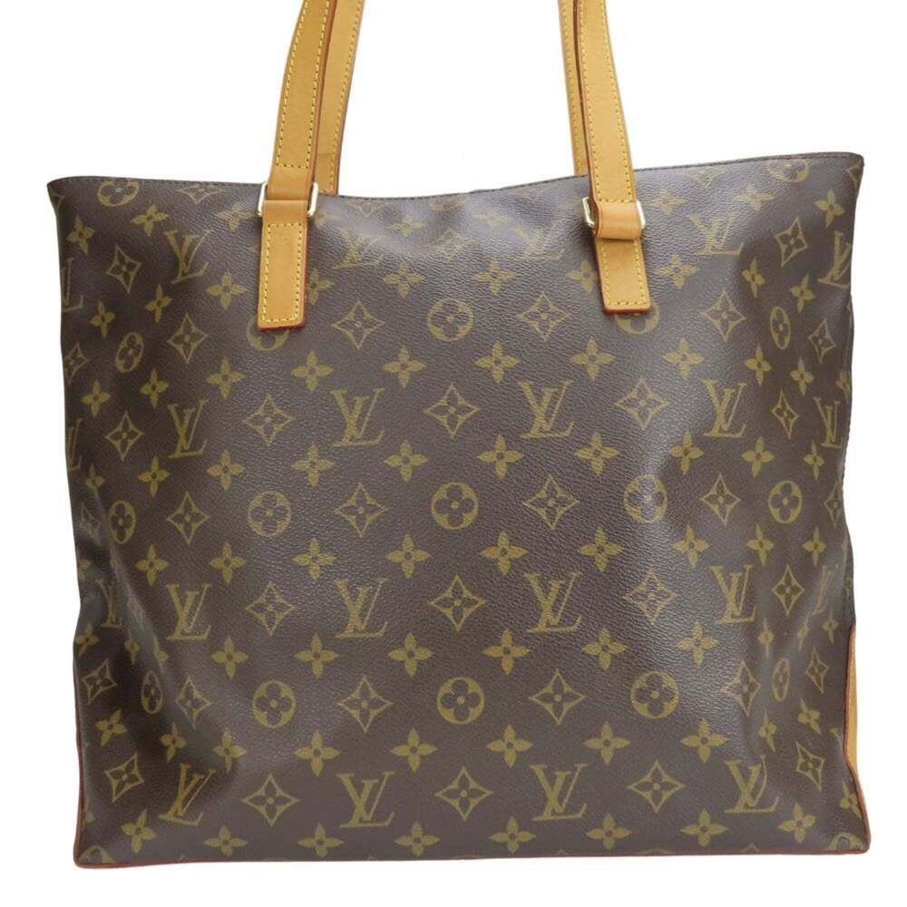 LOUIS VUITTON Brown Monogram Leather Tote Bag - Picture 3 of 11
